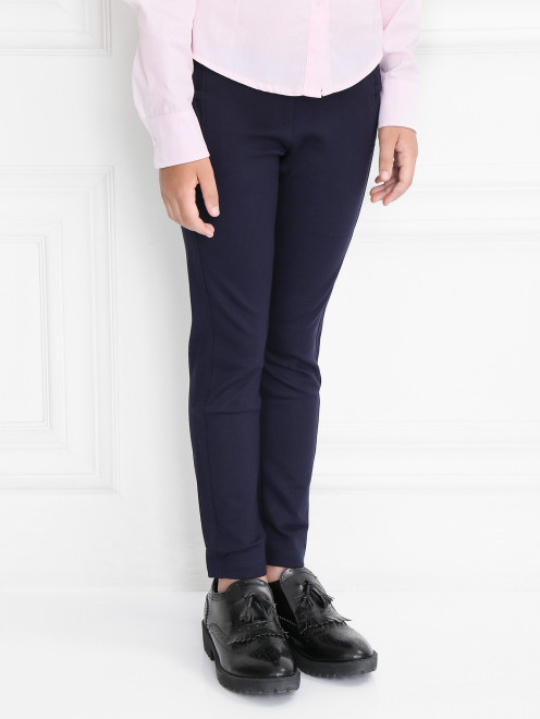 Трикотажные брюки на резинке Aletta Couture - Модель Верх-Низ