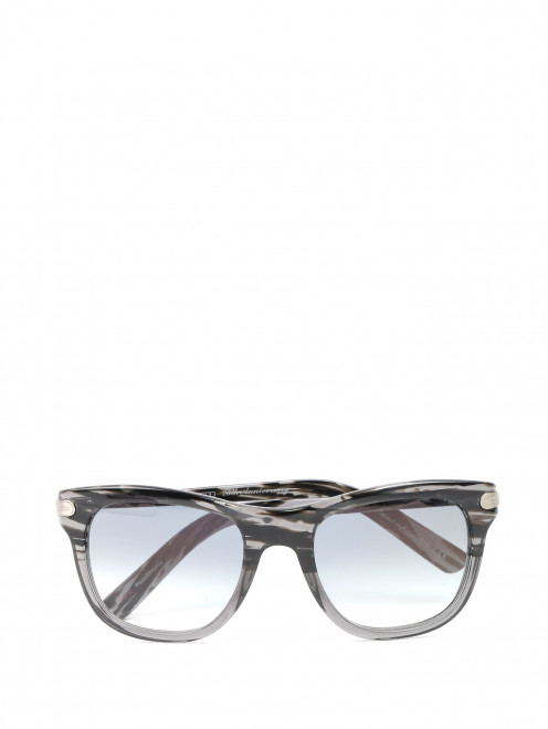 Солнцезащитные очки в пластиковой оправе с узором Oliver Peoples - Общий вид