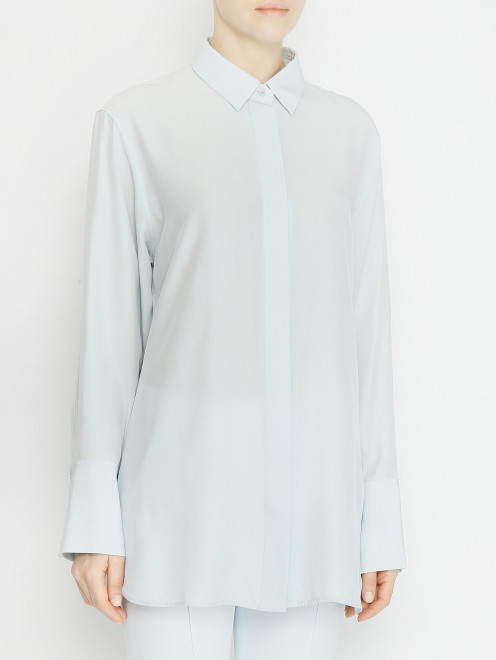 Блуза из шелка свободного кроя Barbara Bui - МодельВерхНиз