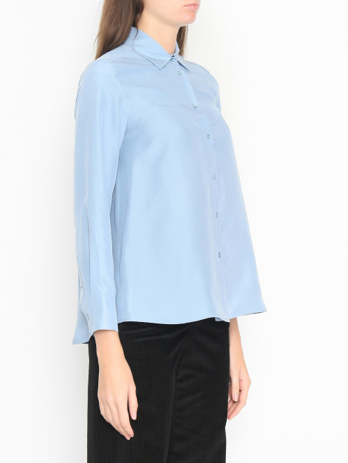 Однотонная блуза из шелка Weekend Max Mara - МодельВерхНиз