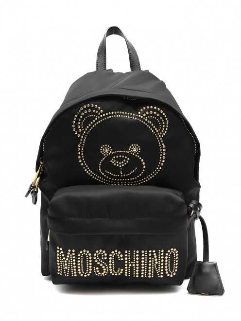 Рюкзак на молнии с декором Moschino - Общий вид