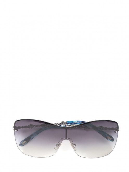 Солнцезащитные очки в оправе из металла с декором Tiffany&Co - Общий вид