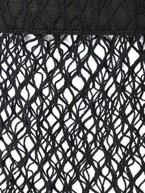 Легинсы из крупной сетки на резинке Marina Rinaldi - Деталь