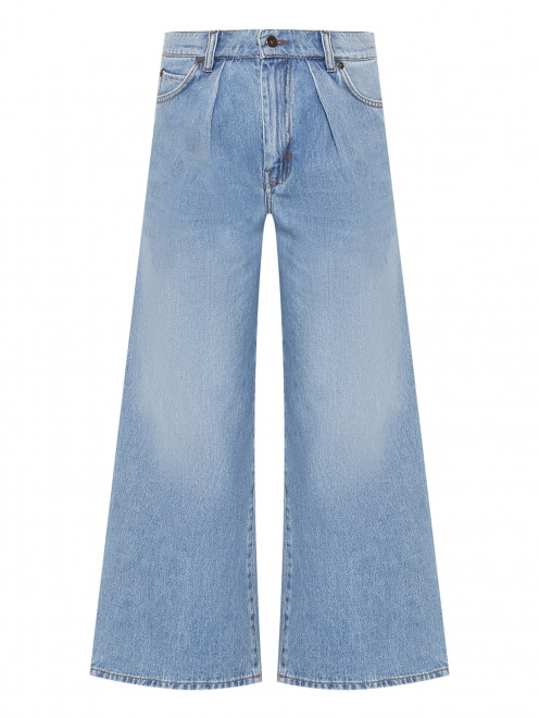 Укороченные джинсы широкого кроя Weekend Max Mara - Общий вид