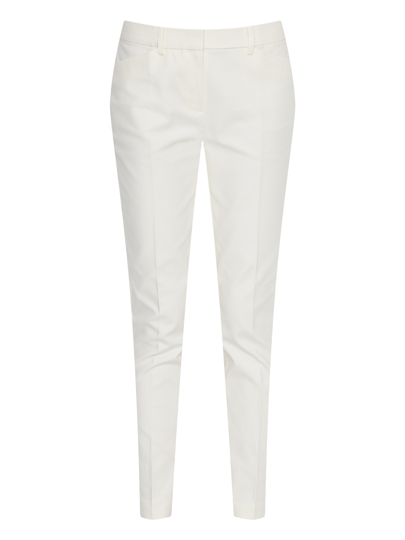 Белые брюки женские