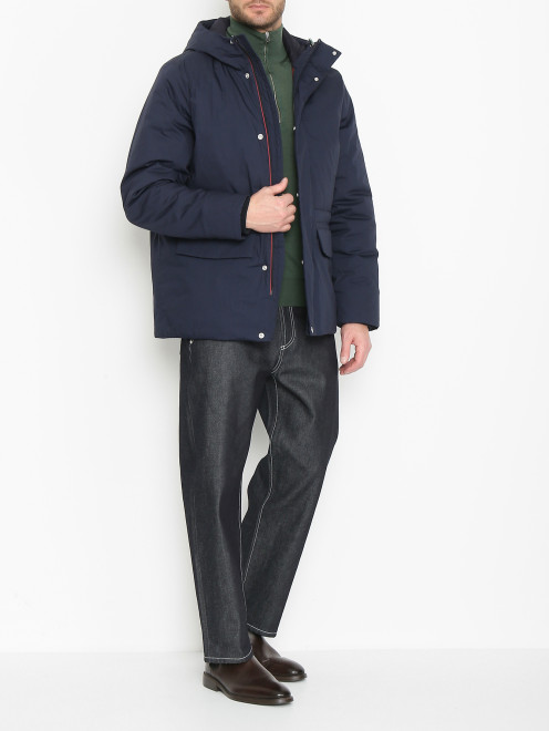 Куртка на молнии с накладными карманами Paul Smith - МодельОбщийВид