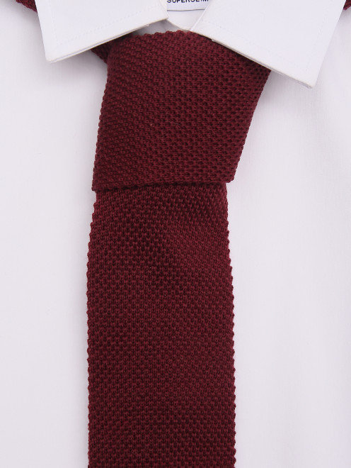 Трикотажный галстук из шерсти LARDINI - МодельОбщийВид