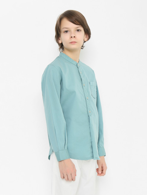 Рубашка с нагрудным карманом Il Gufo - МодельВерхНиз