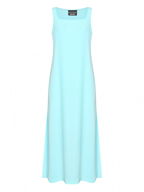 Однотонное платье-макси свободного кроя Moschino Boutique - Общий вид