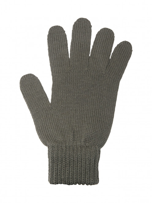 Шерстяные перчатки со стразами Catya - Обтравка1